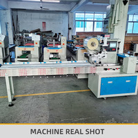 Machine à emballer le pain pita et la quiche tortilla à flux automatique