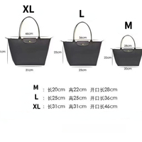 Sac à bandoulière pour femme en nylon, style décontracté