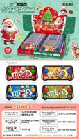 Juego de lanzamiento de anillos de agua de plástico portátil de Navidad, juguete educativo clásico para niños, juguete antiestrés unisex, regalo sorpresa promocional para niños