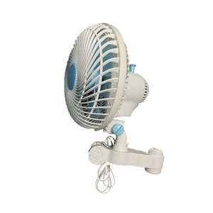 20w clip fan 6 Inch Grow Tent Fan with 180 Degree two speed Oscillating Clip Fan for Indoor
