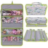 Étui de présentation suspendu de haute qualité avec fermeture à glissière, en polyester durable, facile à transporter, organisateur de rangement pour les jouets de bébé