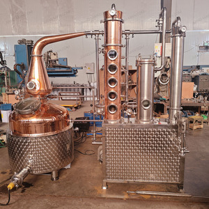 Columna <span class=keywords><strong>de</strong></span> Destilación <span class=keywords><strong>de</strong></span> Fábrica, Compre <span class=keywords><strong>Destilador</strong></span> <span class=keywords><strong>de</strong></span> 200 L, Equipo <span class=keywords><strong>de</strong></span> Destilación <span class=keywords><strong>de</strong></span> Acero Inoxidable 304/Cobre Rojo con Calentamiento Eléctrico, Hecho en China - Product Image 1