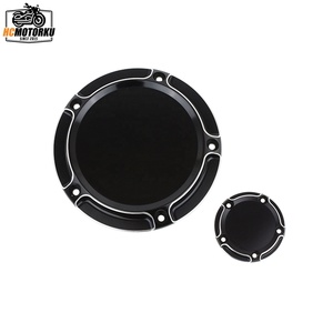 Cover con Timer Derby moto di alta qualità per Harley Touring Road King Street Glide FLHR FLHT Fat Boy <span class=keywords><strong>Lo</strong></span> Dyna Softail FL - Product Image 5