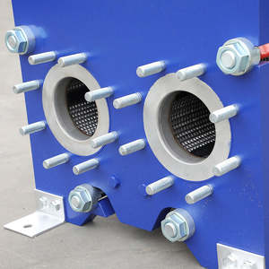 Unidade 304/316 ar de aço inoxidável eficiente do permutador de calor do ar do projeto compacto para o aquecimento e refrigerar industriais - Product Image 2