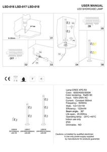 Trang Sức Hiện Đại Showcase Chiếu Sáng Xoay Recessed Mini 2 Thủ Trưởng 2X1 Wát Spot Lights Led Bên Trong Nội Các Chiếu Sáng - Product Image 5