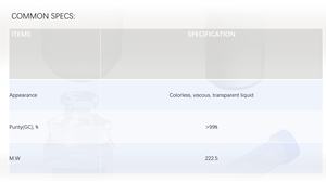 <span class=keywords><strong>Hmts</strong></span> heptamhyltrisiloxane ผลิตภัณฑ์เพื่อการดูแลส่วนบุคคลประสิทธิภาพของสารหล่อลื่น1873-88-7 - Product Image 3