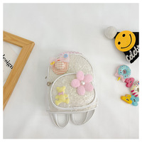 2025 nouveau YCH grand dessin animé mignon impression paillettes Bling paillettes sac à dos pour filles enfants sacs d'école grande capacité pour l'extérieur