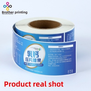 Etiquetas Autoadhesivas Personalizables de la Fábrica de Impresión de Ningbo, Etiquetas de PET Coloridas con Números Grandes para Envasado de Productos Químicos Diarios, Esenciales - Product Image 3