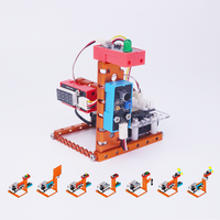 Kit de Robótica Educativa Programable de Código Abierto para Niños en Edad Escolar, Bloques Mecánicos STEM para Entrenamiento de Construcción