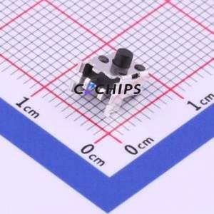 TS-1043-A2B3-D2 Tactile Switch SMD Switch Single Pole Single Throw Round Button 2.5N Horizontal Mount - Product Image 1