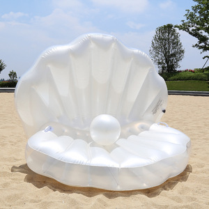 Gonfiabile Shell Pool Float Shell piscina letto di nuoto con perla palla estate spiaggia divertimento <span class=keywords><strong>acqua</strong></span> - Product Image 2