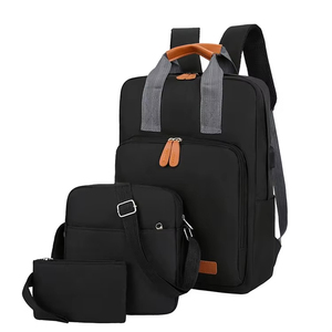 3 in 1 Anti-Theft Laptop <b>Backpack</b> Computer Waterproof Oxford Zipper Large Capacity with USB 20-39L Unisex Travel Outdoor Office - Product Image 3