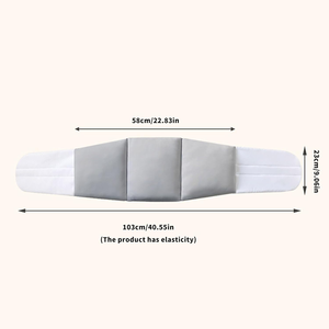 Coussin lombaire ergonomique en velours personnalisé, en tissu respirant en coton glacé, avec rembourrage confortable enveloppant la taille à 360° <span class=keywords><strong>pour</strong></span> le <span class=keywords><strong>sommeil</strong></span> - Product Image 3