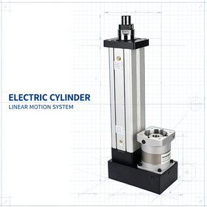 Actionneur linéaire de précision, corps en aluminium, cylindre à piston, motorisé par moteur électrique, solution d'automatisation industrielle - Product Image 2