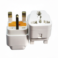 Adaptateur de voyage universel de type G pour prises européennes et australiennes, sortie AC, certifié CE, neuf, pour téléphone portable, appareil photo, ordinateur portable