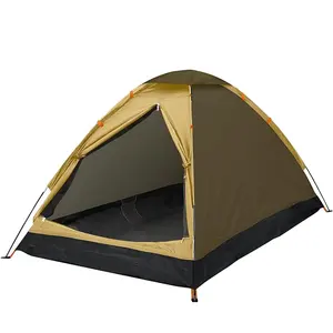 Özel kubbe kamp için kolay montaj 1-2 kişilik kamp çadırı