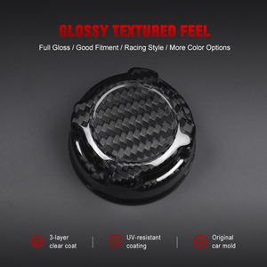 Shashal Cache-Garniture Complet en Fibre de Carbone pour <span class=keywords><strong>Fiat</strong></span> <span class=keywords><strong>500</strong></span> Abarth 595, Autocollant Universel d'<span class=keywords><strong>Accessoires</strong></span> Intérieurs - Product Image 3