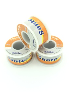 Alambre de Soldadura <span class=keywords><strong>Santer</strong></span> 65/35 de Alta Calidad 2024, Excelente Rendimiento de Soldadura, Sin Limpieza, 0.6mm 800g, Fundente de Estaño Activado con Resina - Product Image 3