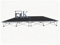 Scène portable pliable en aluminium Spider Stage pour événements