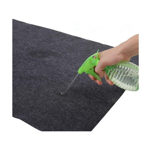 Tapis de sol de <span class=keywords><strong>garage</strong></span> respirant extensible uni 100% polyester tissu absorbant antidérapant imperméable lavable en feutre - Product Image 4
