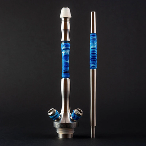 Narghilè Shisha Fibonacci di Alta Qualità, Moderno ed Ecologico, in Acciaio Inossidabile Durevole, con Lavorazione CNC e Confezione Regalo - Product Image 5