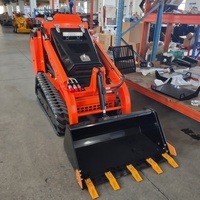 Chargeuse compacte intelligente à commande joystick, certifiée ISO, haute capacité de levage, pour opérations logistiques en entrepôt et sous-sol
