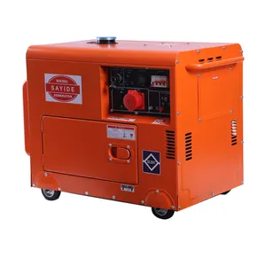 Taiyu generator diesel senyap, generator diesel super senyap 60hz 110v portabel untuk vietnam