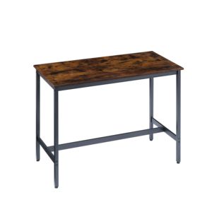 Db <span class=keywords><strong>Pub</strong></span> cao bàn ăn thiết lập 7-Piece phong cách công nghiệp đồ nội thất thanh 6 PU da Bar ghế & nhà bếp ăn sáng bảng cho cuộc sống - Product Image 5