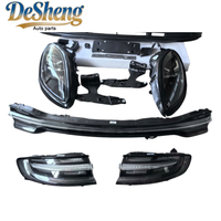 Kit de Actualización Exterior para Porsche Macan, Plug and Play, Convierte el Modelo Antiguo al Nuevo; Parachoques, Faros LED, Parrilla; Ajuste Perfecto
