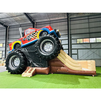 Château gonflable Monster Truck à prix d'usine pour les fêtes