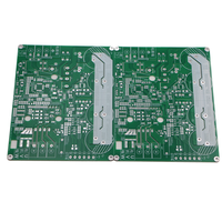 Carte de circuit imprimé (PCB) de commande industrielle FR-4 personnalisée avec masque de soudure vert, pour circuit de commande de puissance à courant élevé, certifiée ISO pour les consommateurs