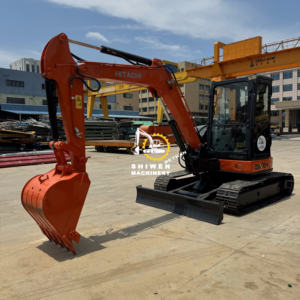 Mini-excavatrice Hitachi d'occasion ZX55 5 tonnes, modèle 2020, moteur en excellent état, livraison mondiale (ZX55, ZX60, ZX70, ZX75) - Product Image 3