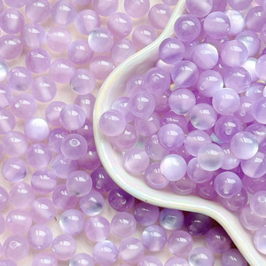 Acrylic <b>Loose</b> <b>Beads</b> 20pcs/bag 10mm Cat Eye Round <b>Beads</b> Acrylic Round <b>Loose</b> <b>Beads</b> Jewelry Making - Product Image 5