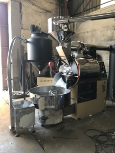 Bideli Tốt Nhất Bán 20Kg Bán Tự Động Cà Phê Rang Xay Cà Phê Máy Với Đúc Sắt Trống - Product Image 4