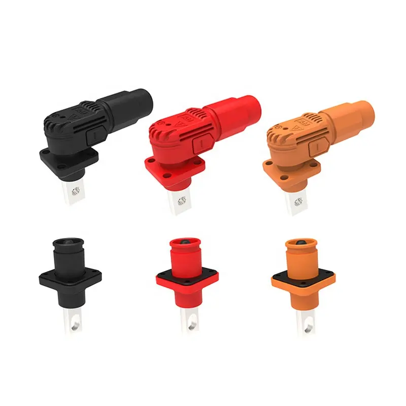 FPIC IP67 Hv Dc Power Connector 120A 150A 200A 300A 350A 450A Plug Receptacle Battery Terminal Energy Storage Connectors