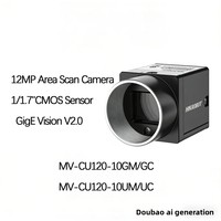 Caméra de surveillance industrielle Hikrobot MV-CU120-10GMGC 12MP avec capteur CMOS 1/1.7" et GigE Vision V2.0