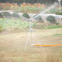 Arroseurs de jardin à impulsion en métal de 1 pouce Titans Rotation à 360 degrés pour système d'arrosage de pelouse et de jardin