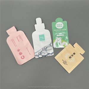 Custom Design bustine per campioni di tenuta 5ml 2ml 10ml Mini tasca per la cura della pelle 0.07 oz per capelli cosmetici sacchetti di prova per olio essenziale - Product Image 4