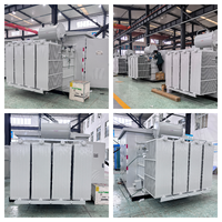 Transformateur de surtension immergé dans l'huile de type Hua préfabriqué série YBH, triphasé 35 kV/0,6 kV, pour extérieur
