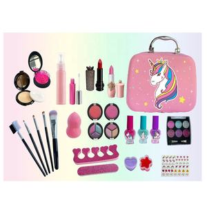 Kit <span class=keywords><strong>de</strong></span> maquillaje lavable para niños, <span class=keywords><strong>juegos</strong></span> <span class=keywords><strong>de</strong></span> maquillaje <span class=keywords><strong>de</strong></span> princesa para niñas pequeñas, juego <span class=keywords><strong>de</strong></span> simulación y preescolar, los mejores juguetes para niños - Product Image 1