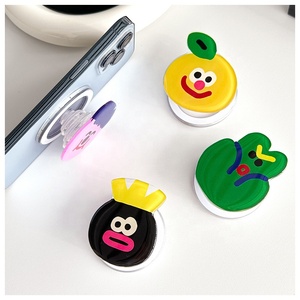 Có Thể Gập Lại Điện Thoại Grip Ổ Cắm Acrylic Điện Thoại Chủ Sở Hữu Ổ Cắm Đứng Điện Thoại Di Động Thăng Hoa Nhựa Thủ Công Mỹ Nghệ Phim Hoạt Hình Grip Chủ <span class=keywords><strong>Rack</strong></span> - Product Image 2