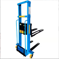 Chariot élévateur électrique portable, grue de levage, capacité de 1500 kg, élévateur hydraulique de marchandises