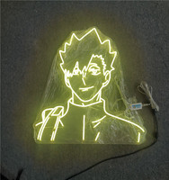 Bande lumineuse fluo à LED en Silicone 24 w, incurvée, diffuseur, basse consommation d'énergie, 10x18 MM, 2 m
