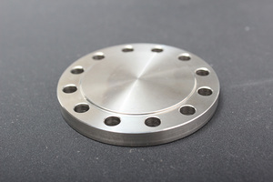 Bride de levage BL ANSI B16.5 Classe 300 Bride forgée Bride aveugle Peinture noire - Product Image 2