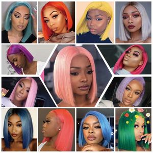 วิกผมแท้ติดลูกไม้ด้านหน้าแบบเต็มหน้า,ผมบลอนด์คลื่นลึก<span class=keywords><strong>สี</strong></span>ตัดจากธรรมชาติ613 Pixie - Product Image 5