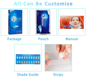 Blanchiment dentaire 5d Blanchiment des dents 14 Vente en gros Marque privée Bandes blanchissantes pour les dents <span class=keywords><strong>Pap</strong></span> Nettoyant pour les dents Nettoyage Polisseur - Product Image 5