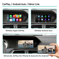 Boîtier CarPlay Sans Fil et Caméra de Recul Compatible NTG4.5/4.7 NTG5.0 Mercedes Modèles W166 W176 W205 W212 W218 Classes A B C E