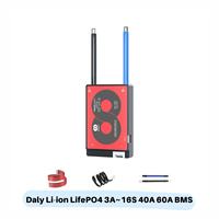 Daly Hardware G 3S-24S 15A-60A BMS Li-ion LifePO4 LTO BMS H 15A 20A 40A 60A para Batería de Iones de Litio 18650 Utilizado en Vehículos Eléctricos