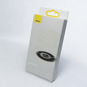 Boîte en papier pliable personnalisée, écologique, pour objectif d'appareil photo de télé<span class=keywords><strong>phone</strong></span> portable, <span class=keywords><strong>film</strong></span> protecteur d'écran de télé<span class=keywords><strong>phone</strong></span>, emballage pour produits électroniques - Product Image 1