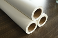 Papier de sublimation à transfert thermique blanc 29 g/m² séchage rapide, respectueux de l'environnement, taux de transfert élevé pour vêtements, maillots, t-shirts, impression numérique